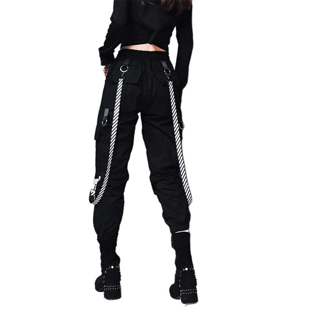 

Female Fashion Sweatpants Loose Casual Joggers Sportswear Pants With Chain Decorated Hip Hop Style Streetwear Autumn Trousers