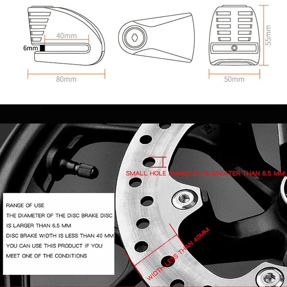 Сигнализация для мотоцикла и велосипеда 130 дБ|Защита от кражи| |