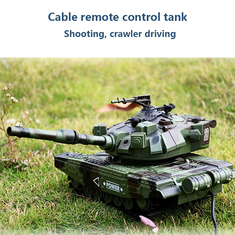 Проводной танк с дистанционным управлением M1A1 и родитель ребенок могут