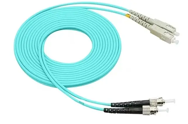 OM3 оптоволоконный патч-корд SC-SC-LC-LC-FC-FC-ST-ST дуплексный 50/125um ftth jumper DX многорежимный IL