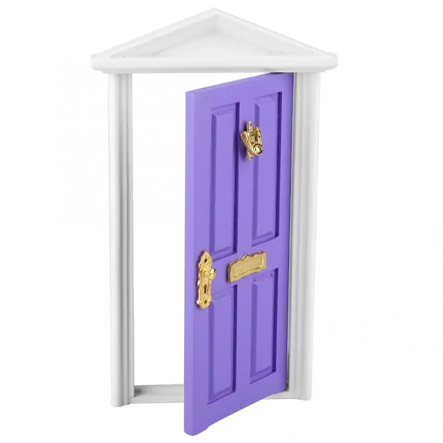 Кукольный домик в масштабе 1:12 миниатюрный деревянный прорезыватель 4 панели