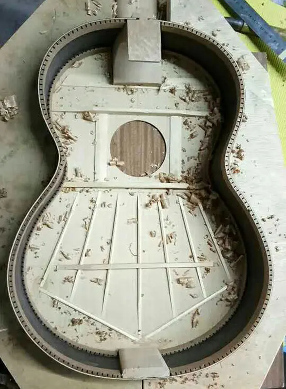 Ссылка на разницу в цене Φ пользовательская Акустическая гитара соответствии с