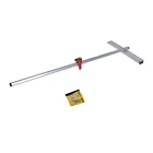 Новый Популярный стеклянный нажимной нож 0,8 метра 6-сторонний Т-образный стеклянный нажимной нож подходит для стекла 3-10 мм + 2 головки ножа