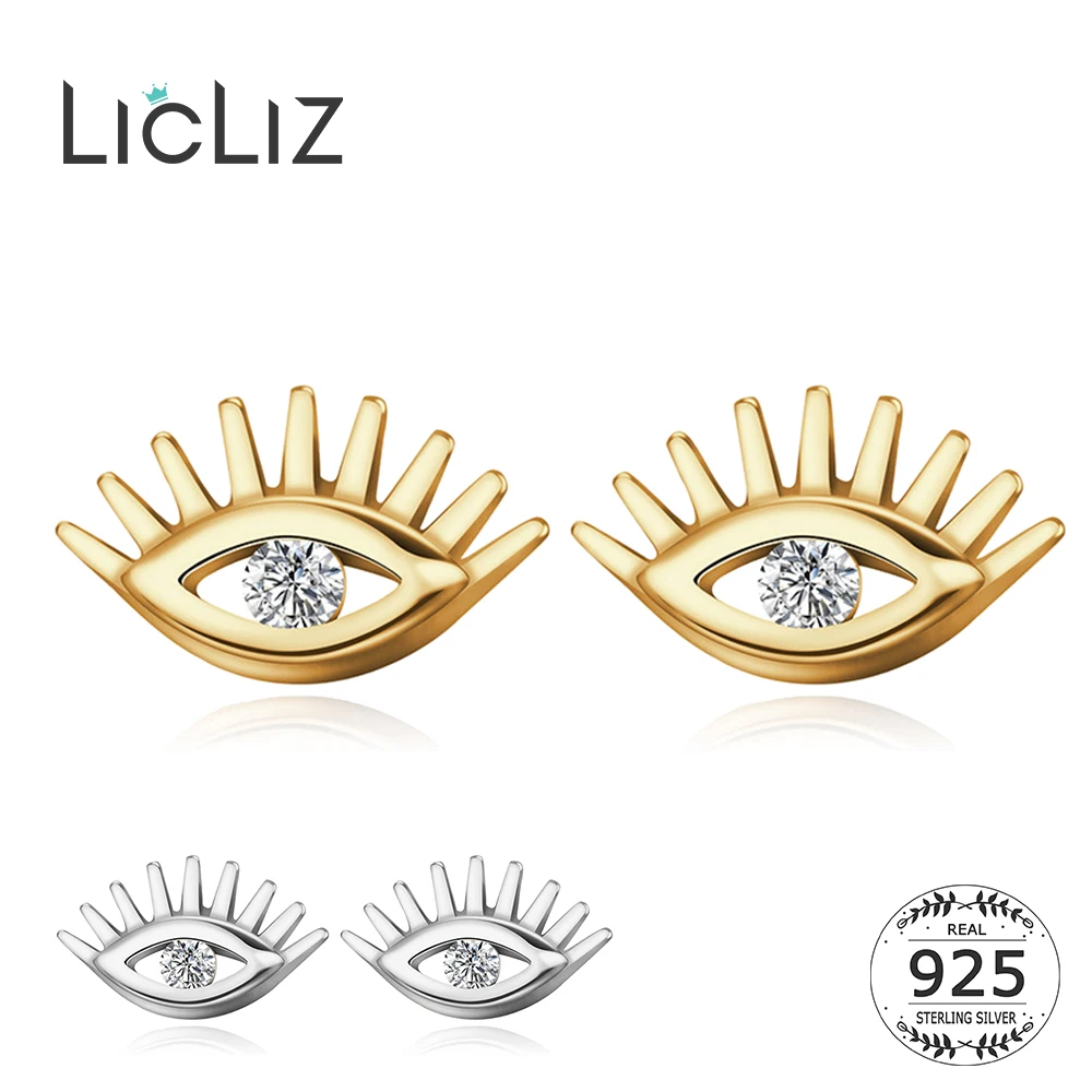 

Женские серьги-гвоздики из серебра 925 пробы, с цирконием, LE0440