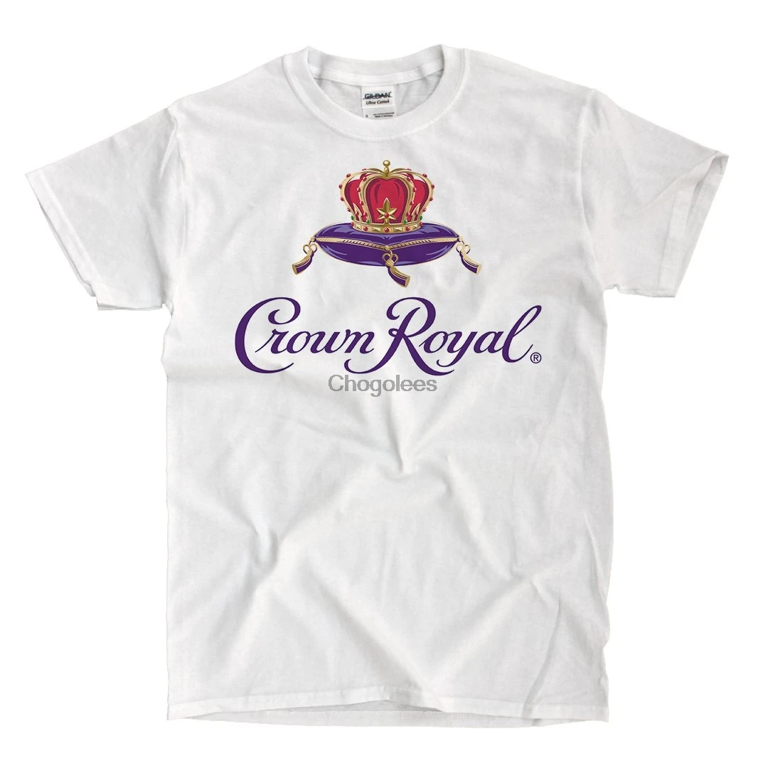 Корона Королевский Логотип-белая рубашка | Футболки