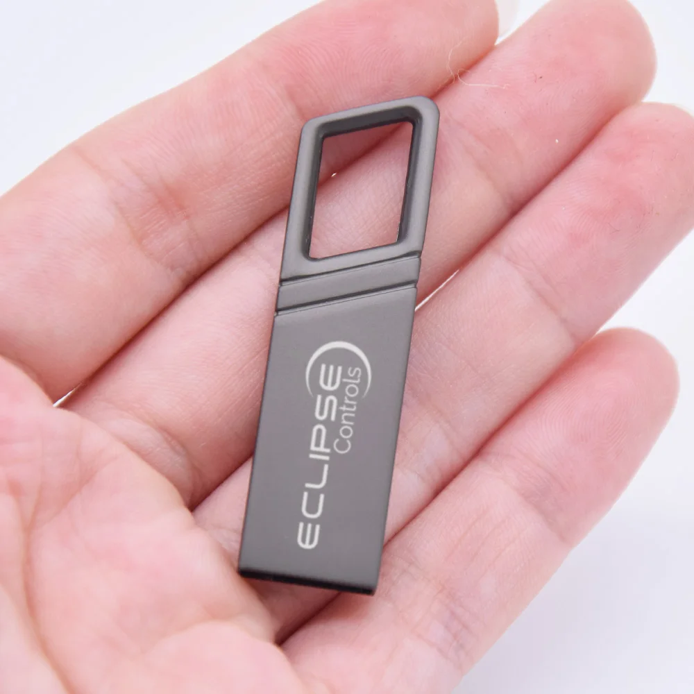 Металлический серебристый usb флеш-накопитель с бесплатным логотипом 30 шт./лот 64