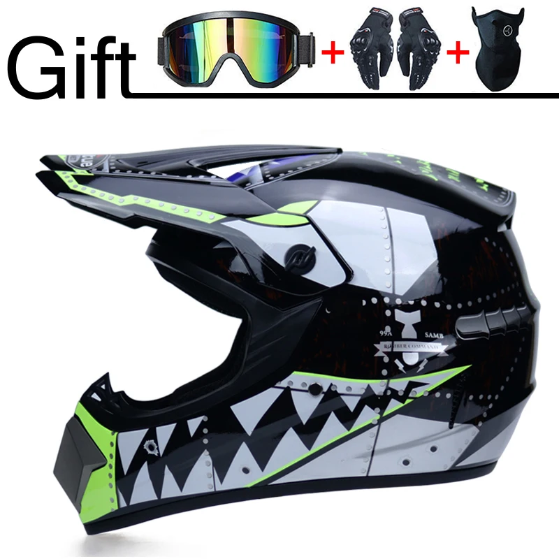 Новые cascos para moto шлемы moto rcycle moto крест шлем Casco Capacete внедорожный шлем Горные MTB DH гоночный шлем - Цвет: 16a