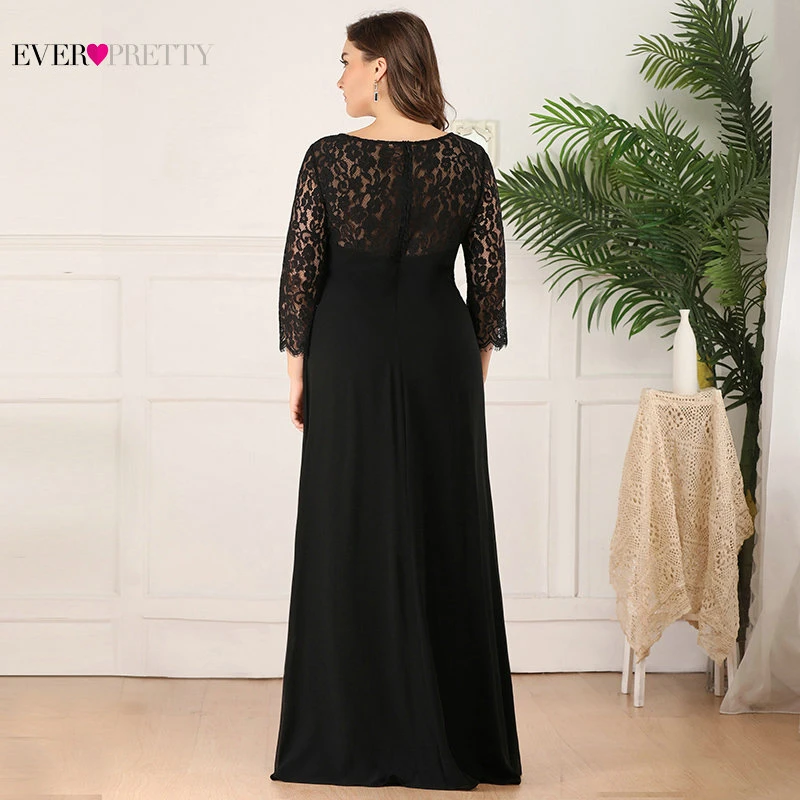 Элегантные кружевные платья для матери невесты Ever Pretty винтажные длинные