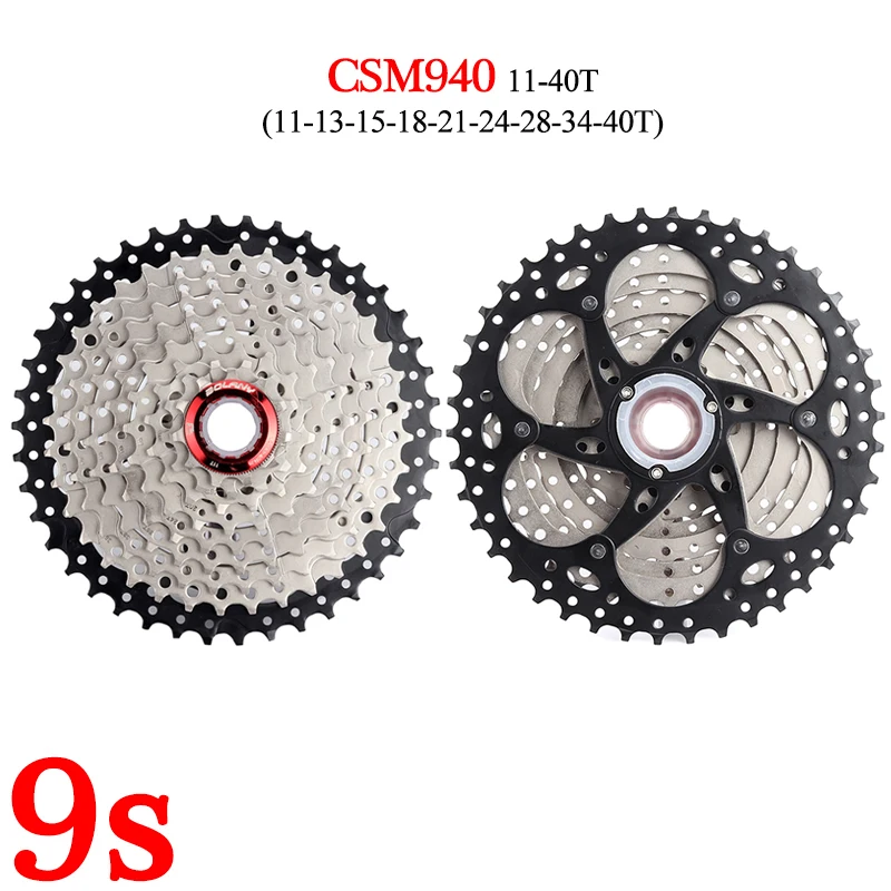 Кассета BOLANY для горного велосипеда 8s 9s 10s 11s велосипедная кассета 11-40/42/46/50T