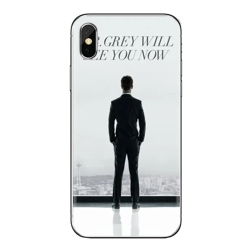 Soft Transparent Cases fashion 50 Fifty Shades Of Grey Sex For iPod Touch Apple iPhone 4 4S 5 5S SE 5C 6 6S 7 8 X XR XS Plus MAX |