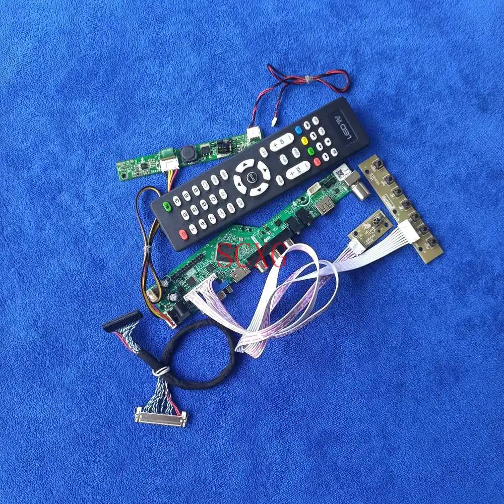 

Аналоговый сигнал 1440*900, совместимому с HDMI VGA USB AV LVDS-30Pin Дисплей управляющая плата светодиодный ЖК-дисплей подходит LM195WX1/MT190AW02/MV195WGM DIY Kit