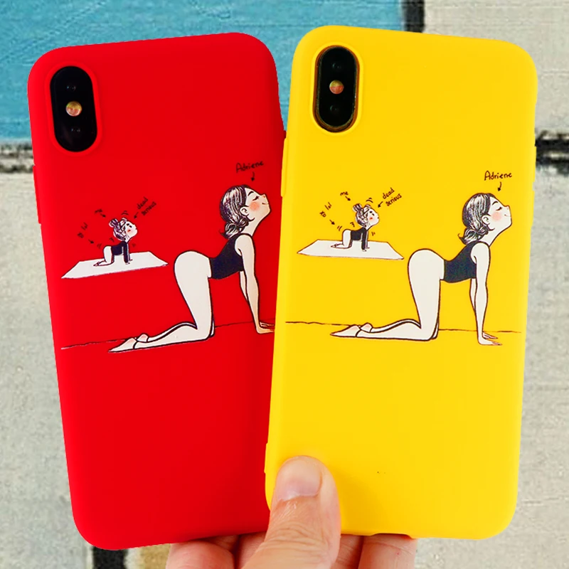 Модный мобильный чехол для iPhone X XS MAX XR 8 7 6s Plus сексуальные мягкие силиконовые