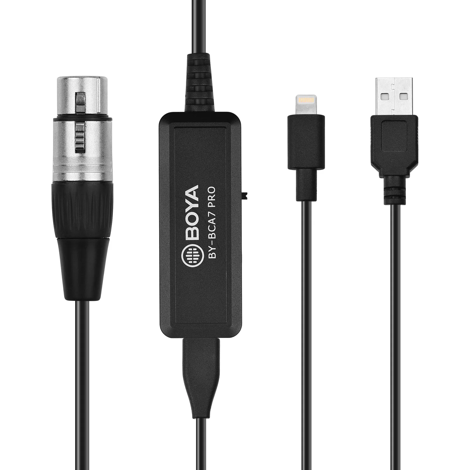 

BOYA BY-BCA7 PRO 6M/20FT XLR 3,5 Jack lcd