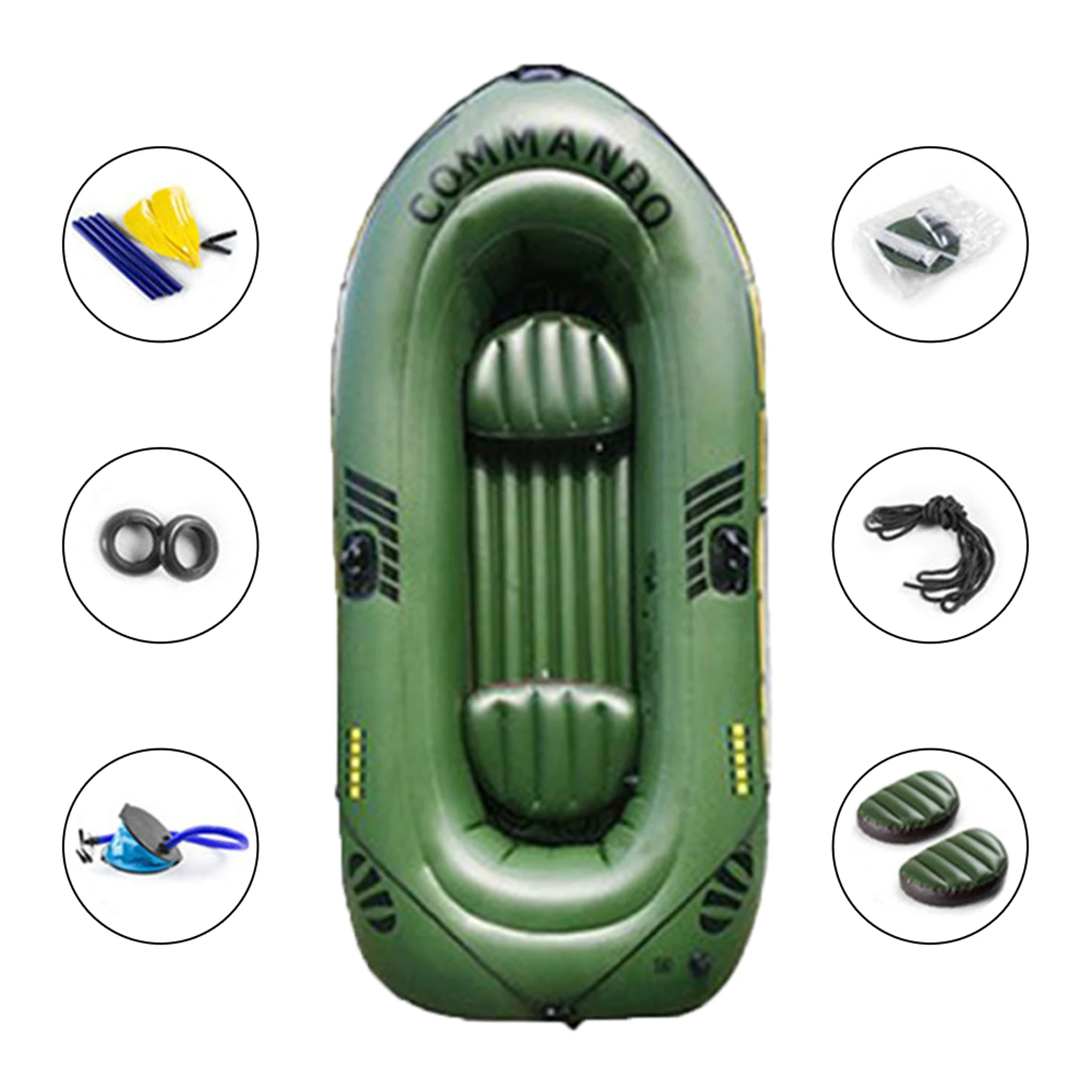 Лодка детская утолщенная из ПВХ 2/3 человек нагрузка 200 кг | Спорт и развлечения