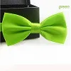 Emerald Green 14 цветов, Классическая мода, новинка, мужской регулируемый смокинг, Свадебный галстук-бабочка, галстук-бабочка, однотонный цвет, розовый, синий, красный, цвета шампанского - Цвет: Emerald Green