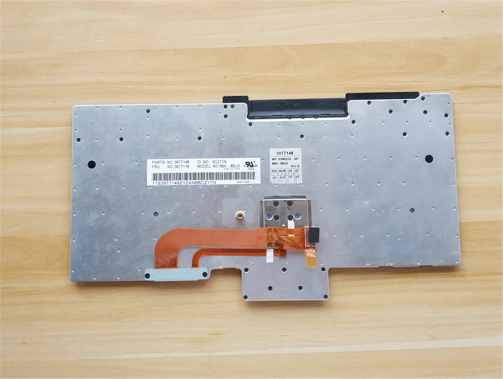 Оригинальная английская клавиатура для ноутбука ThinkPad/Lenovo T60 T60P T61 R60E R61I Z60 T400 R400 W500