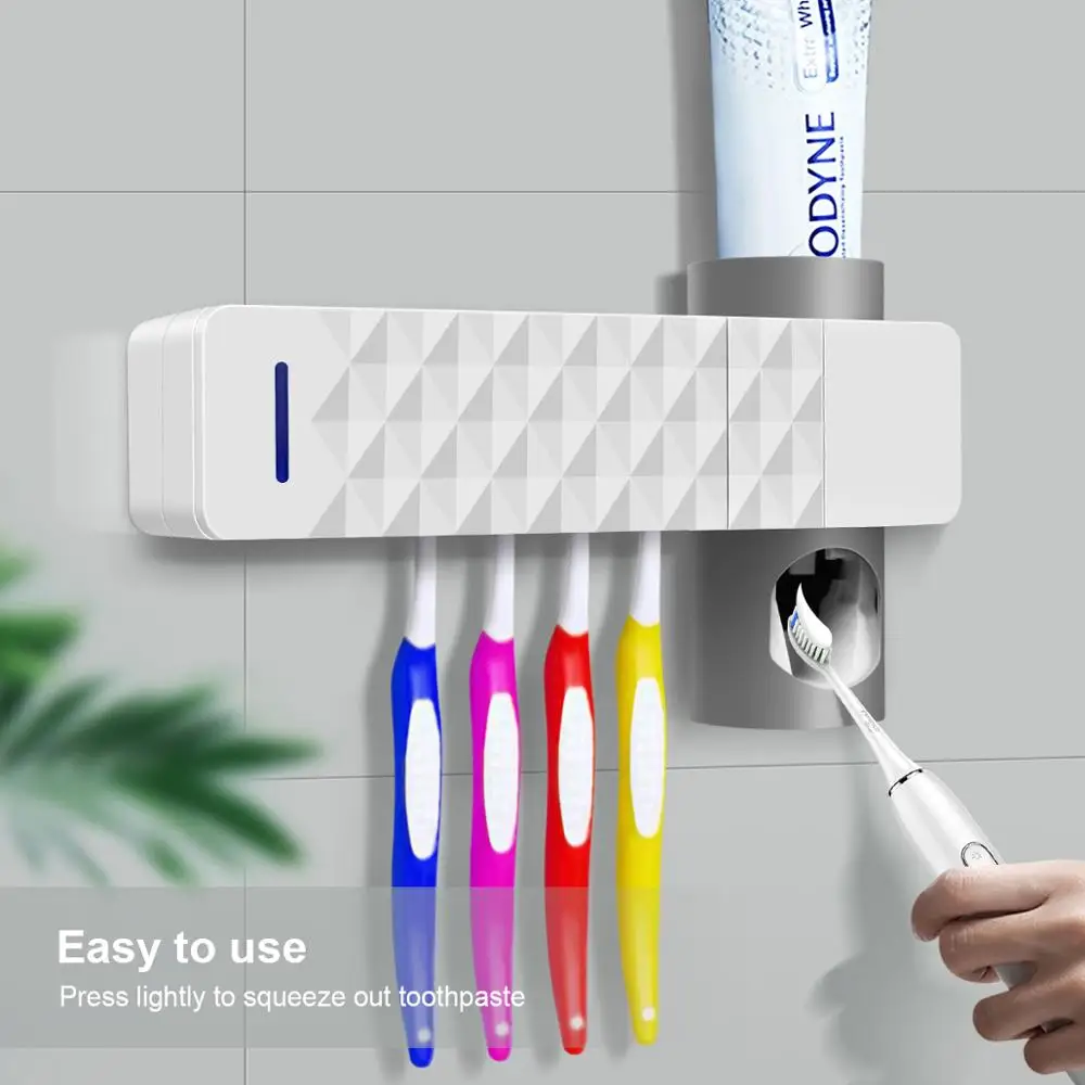 Домашний Автоматический Дозатор зубной пасты соковыжималка 2W UV светильник