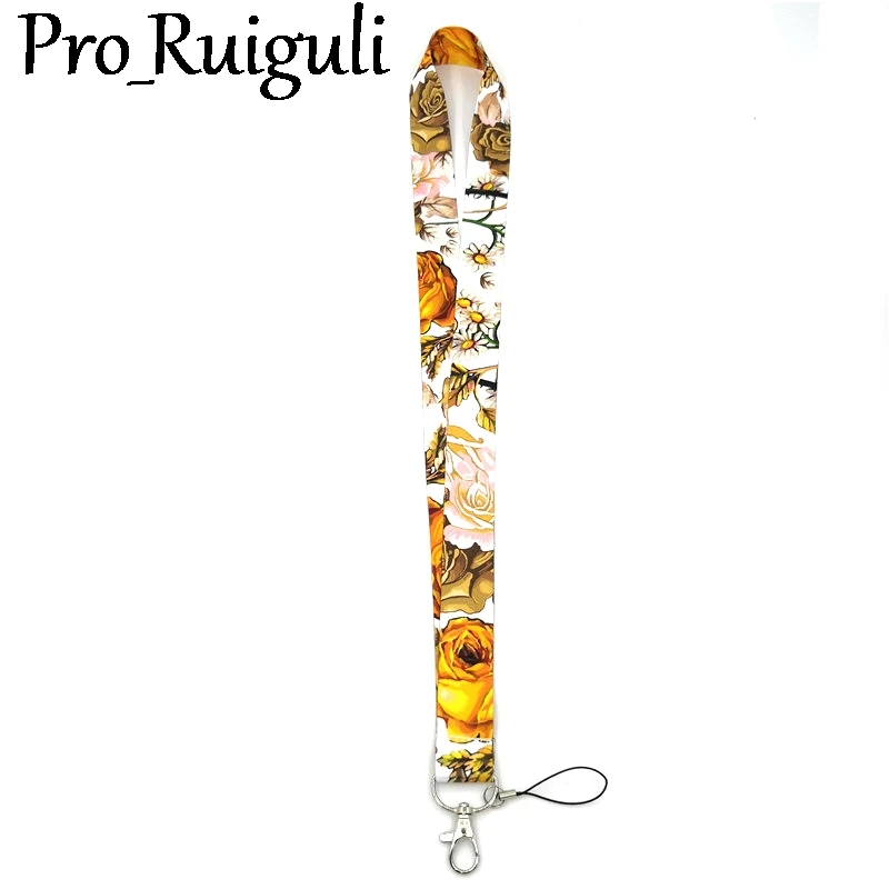 Винтаж розовое шейный ремешок брелок мобильный телефон ремень держатель значка