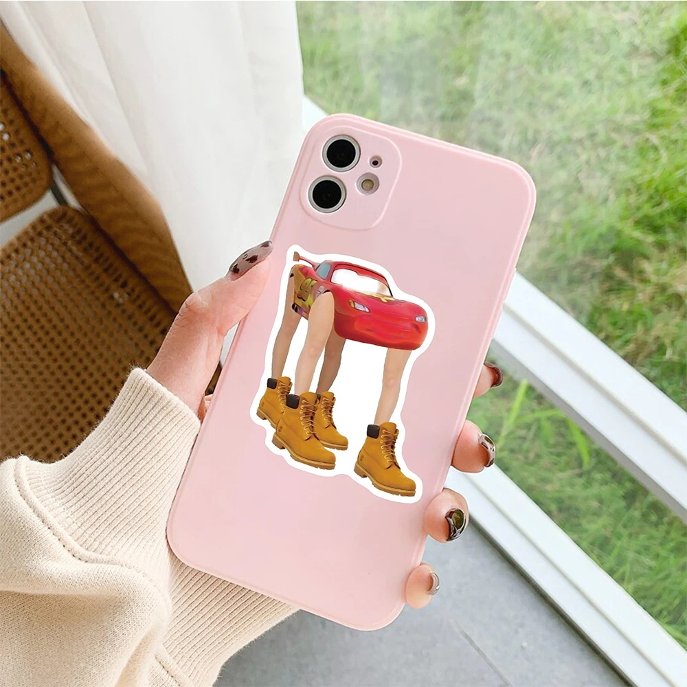 10/30/50 шт. смешанные забавные наклейки с эмоциями Мультяшные водонепроницаемые