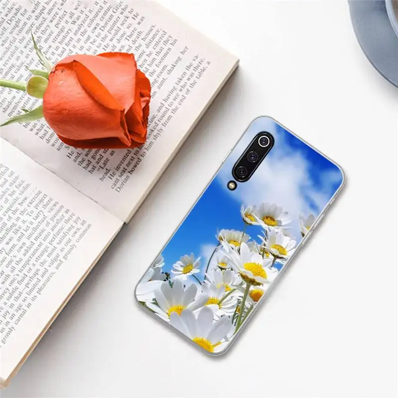 

Wild chrysanthemum daisy flowers Phone Case For Xiaomi Redmi note 7 8 9 A t k30 max3 9 s 10 pro lite