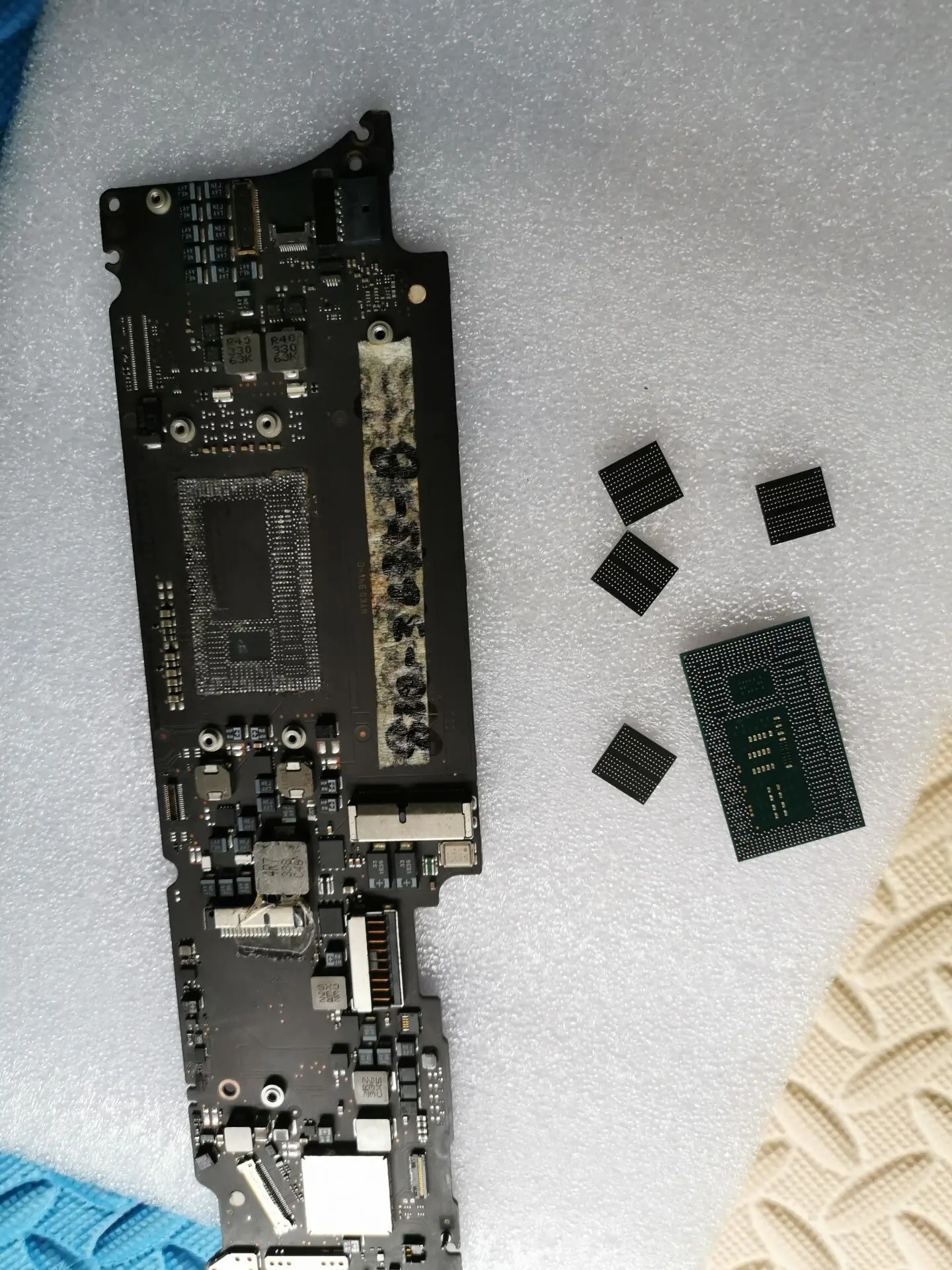 

BGA reballing bga ic qfn pop cpu rework reballing customize