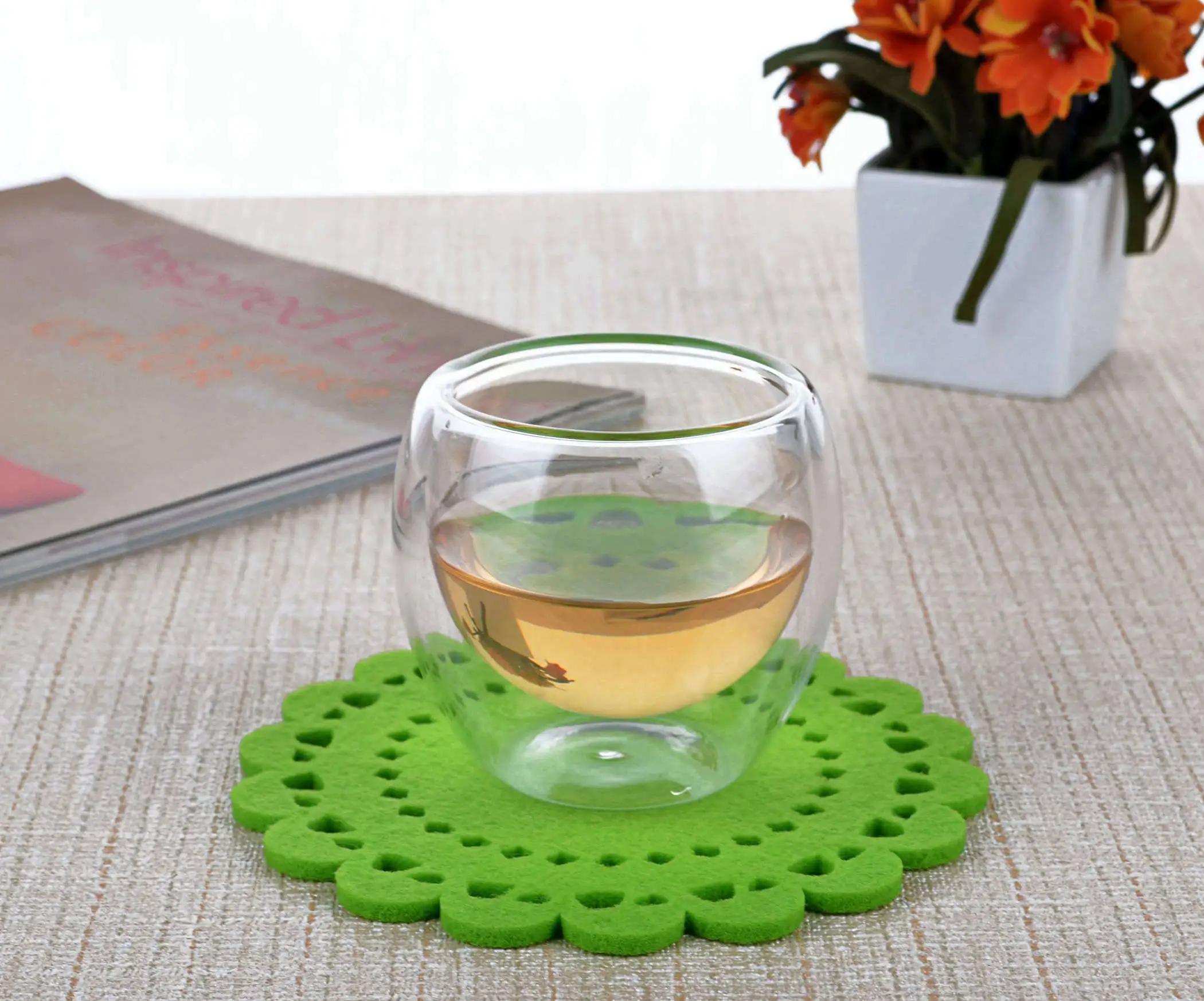 1 чайный набор из прозрачного стекла 830 мл термостойкий стеклянный чайник с