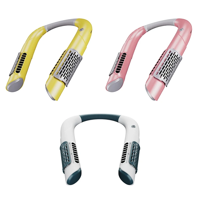 

Portable Neck Fan,USB Rechargeable Fan, Bladeless Fan Design, Suitable for Office, Home, Outdoor Sports