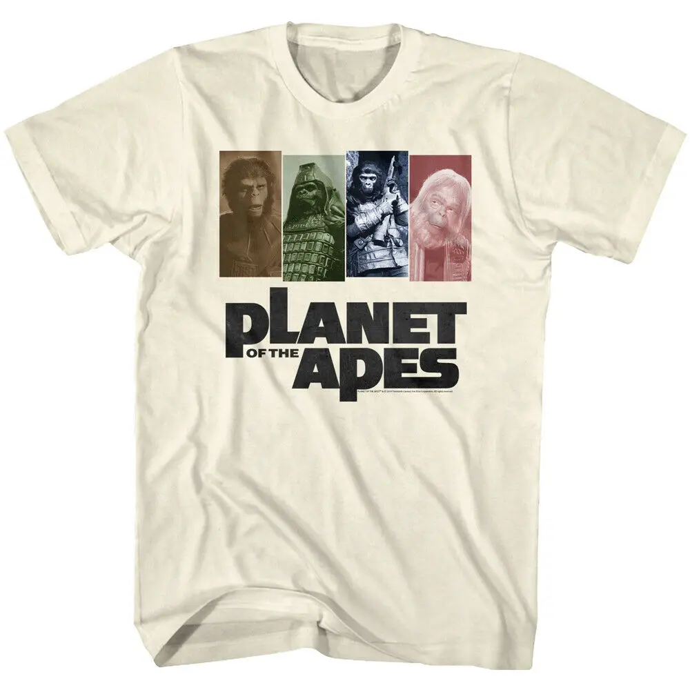 Мужская Винтажная Футболка Planet of The Apes 1968 Повседневная футболка с изображением