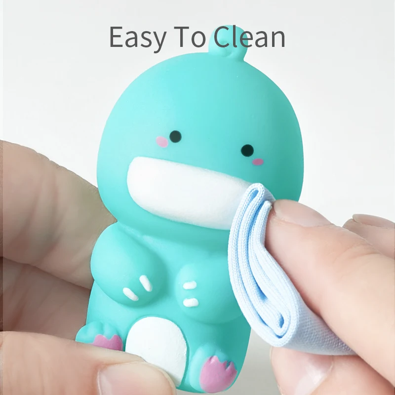 BabyGo 5 шт. Детские интерактивные пальчиковые куклы Мягкие Резиновые Милые Мультяшные динозавры, игрушки для мальчиков и девочек, пальчиковые куклы