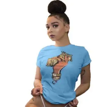 

Women Summer Designer Tshirts Dollar Printed Fashion Hot Street Short Sleeve Tees Tops Solid Color T Shirts Women Clothing