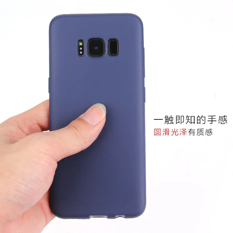 Модный однотонный Мягкий силиконовый чехол для Samsung A50 Galaxy задняя крышка телефона