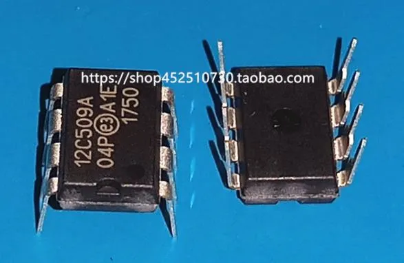

New original 10pcs/lot PIC12C509A-04/P 12C509A-04/P 12C509A DIP8 41B RAM 4MHz