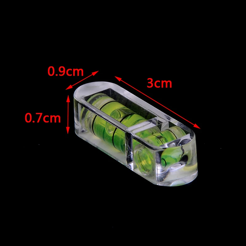 6 стилей Регулировка мини пузырьковый уровень акриловый измерительный