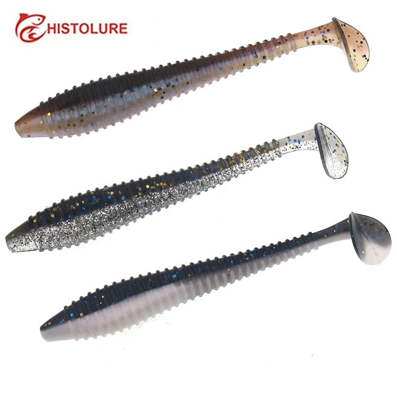 Искусственная силиконовая рыболовная Мягкая приманка спиральные черви|Наживки