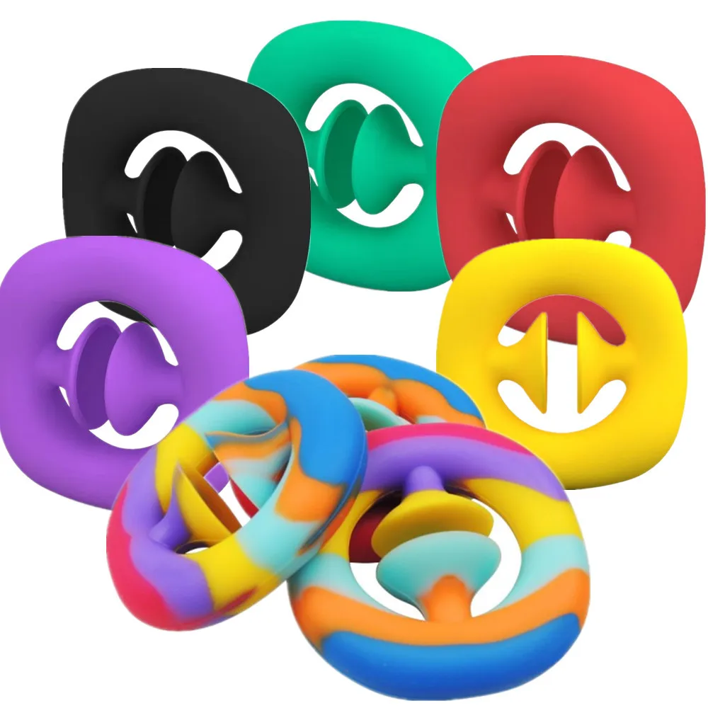 

Finger Hand Grip Stress Reliever Toy Mini Simple Dimple Sensory Fidget Toy Pressure Relief Grip Ball Anti-Anxiety Autism Toys