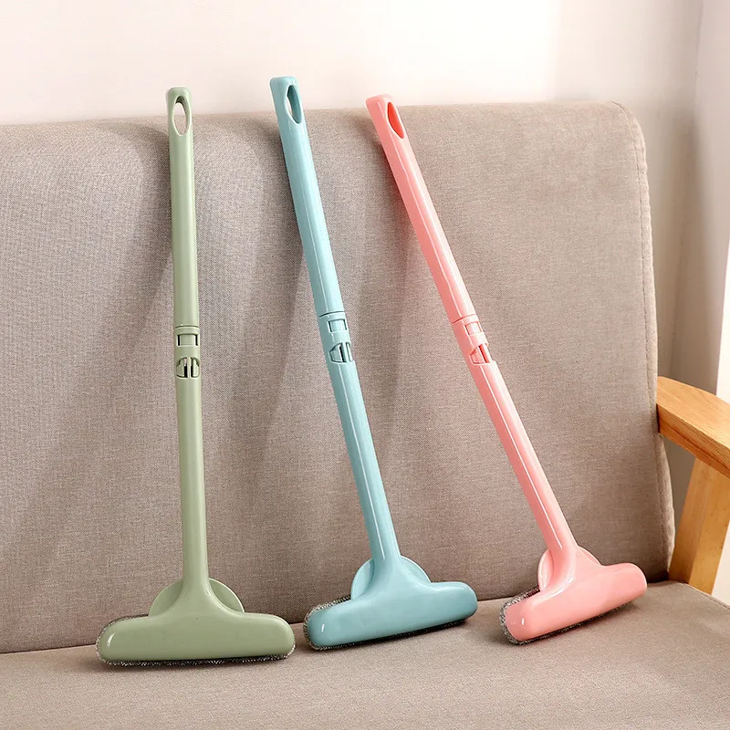 

Glass Scraper Window Cleaning Brush Removable Gauze Single-sided Brush Large Area Of Soft Hook Hair Easily Clean And Wash 1pcs