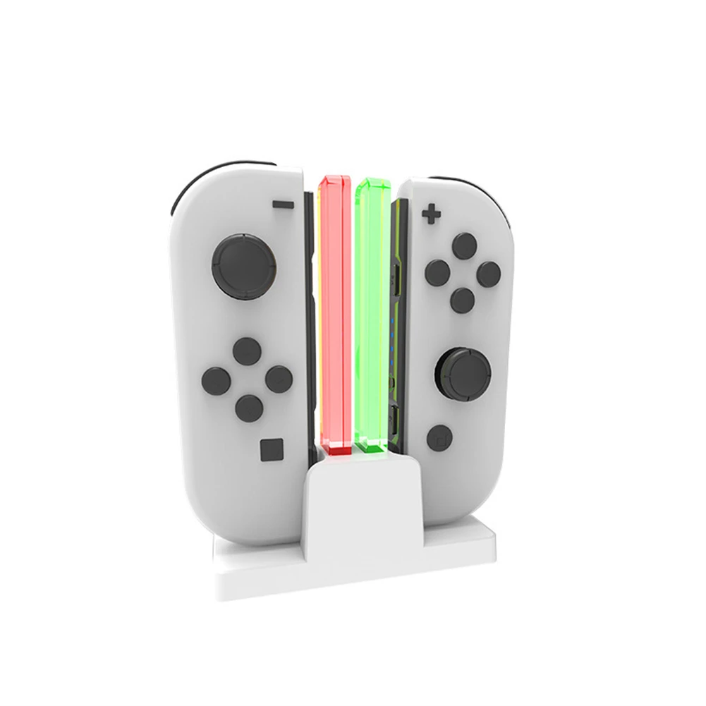 

2 в 1, зарядное устройство с OLED-дисплеем для переключателя Joycon