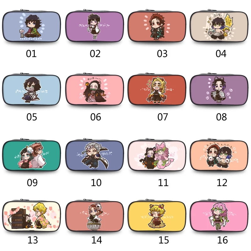 

Anime Demon Slayer: Kimetsu No Yaiba Kamado Nezuko Cosplay Student Pen Bag Pencil Case Cosmetic Bag Storage Bag Xmas Gifts