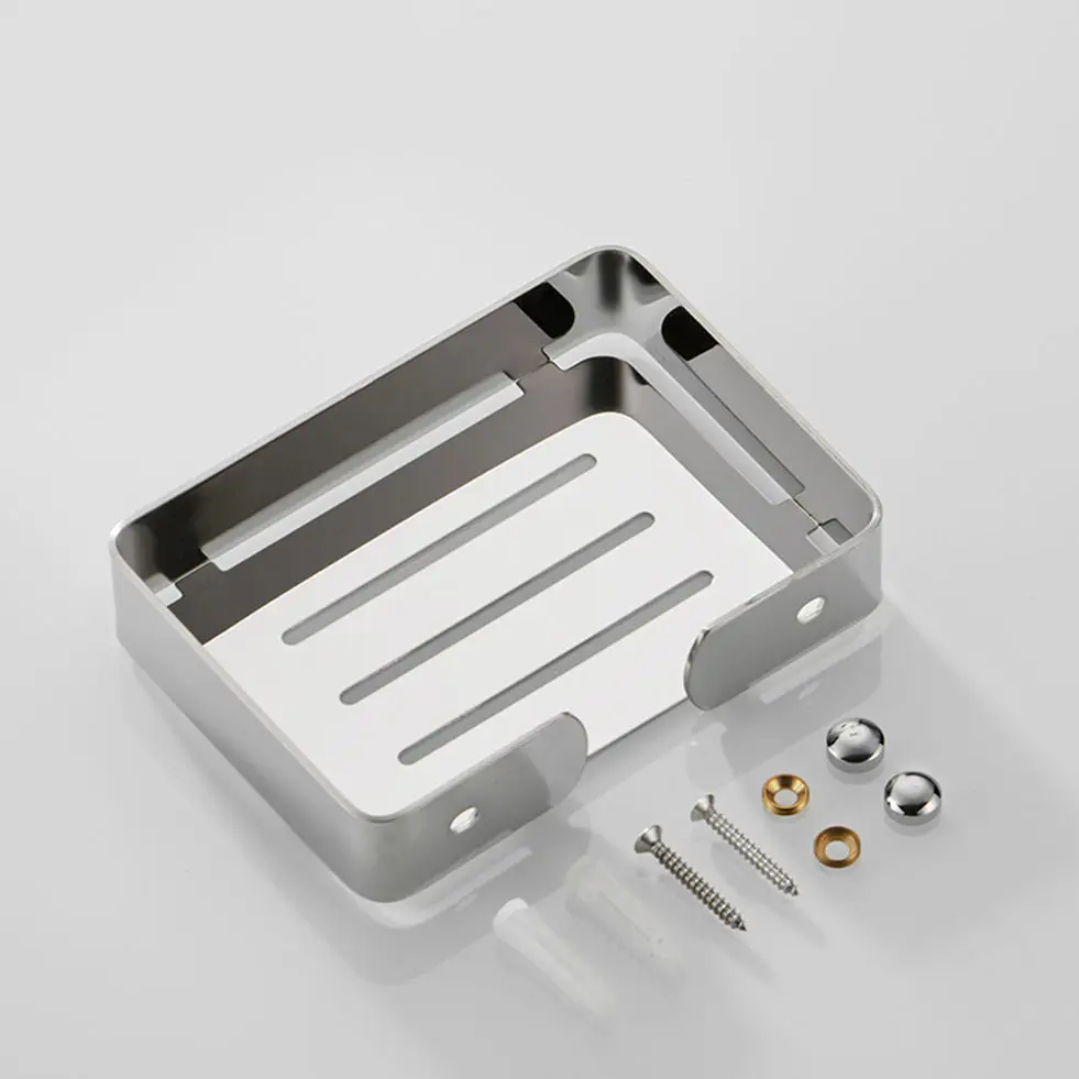 Настенная Коробка для мыла Черный Яркий держатель корзины аксессуары ванной