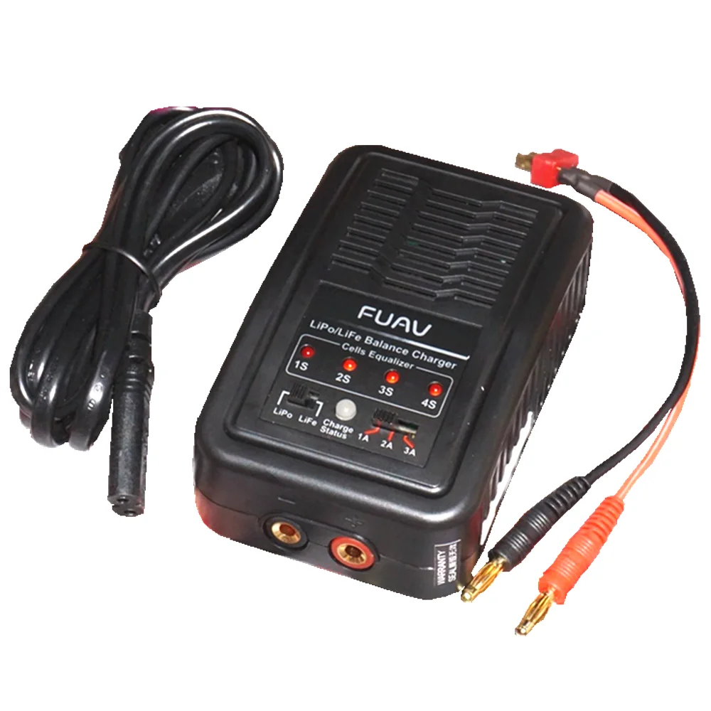 Балансирующее зарядное устройство SKYRC e4 2-4 ячейки аккумулятор lipo life 20 Вт 1A/2A/3A 100-240
