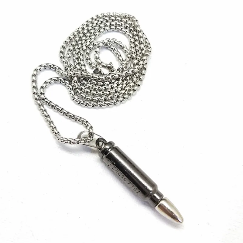 Винтажное ожерелье с кулоном в виде пули из Англии мужские аксессуары для