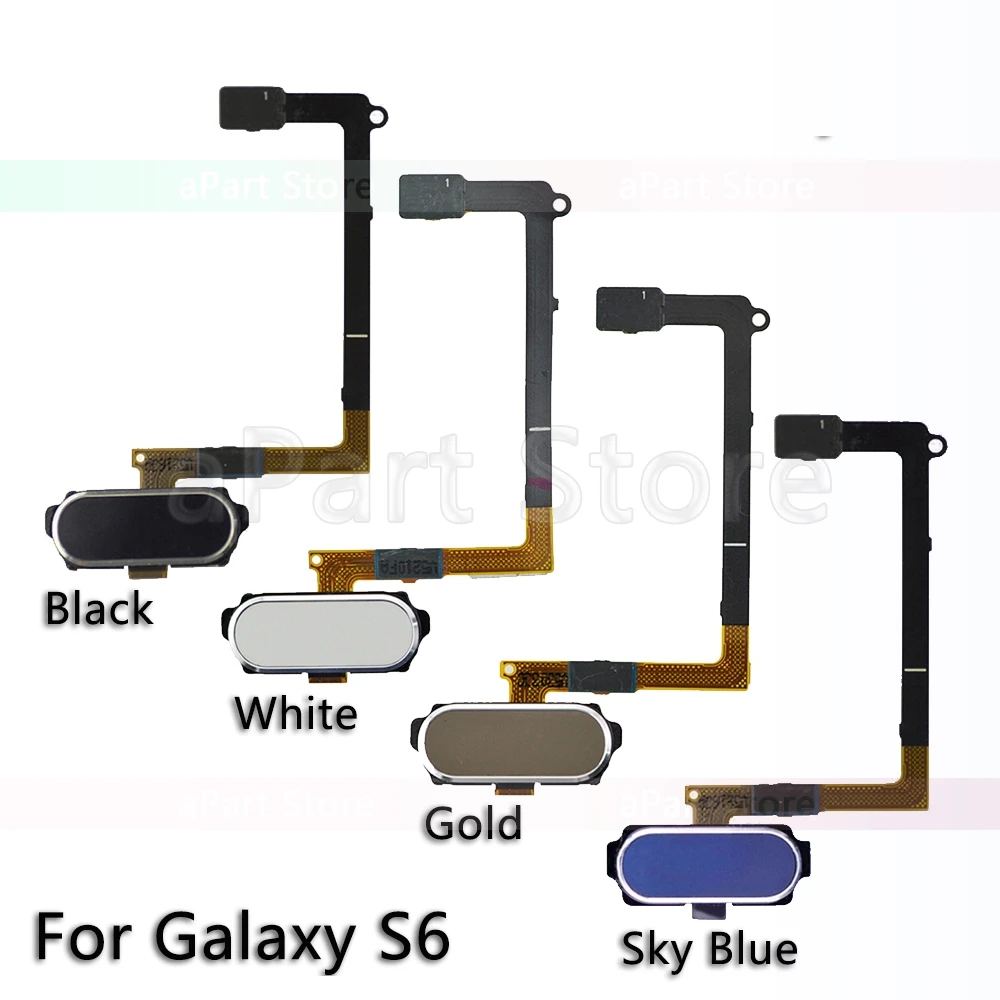 Оригинальная домашняя кнопка Flex для Samsung Galaxy S6 G920f G9200 Edge G925F G9250 S5 датчик