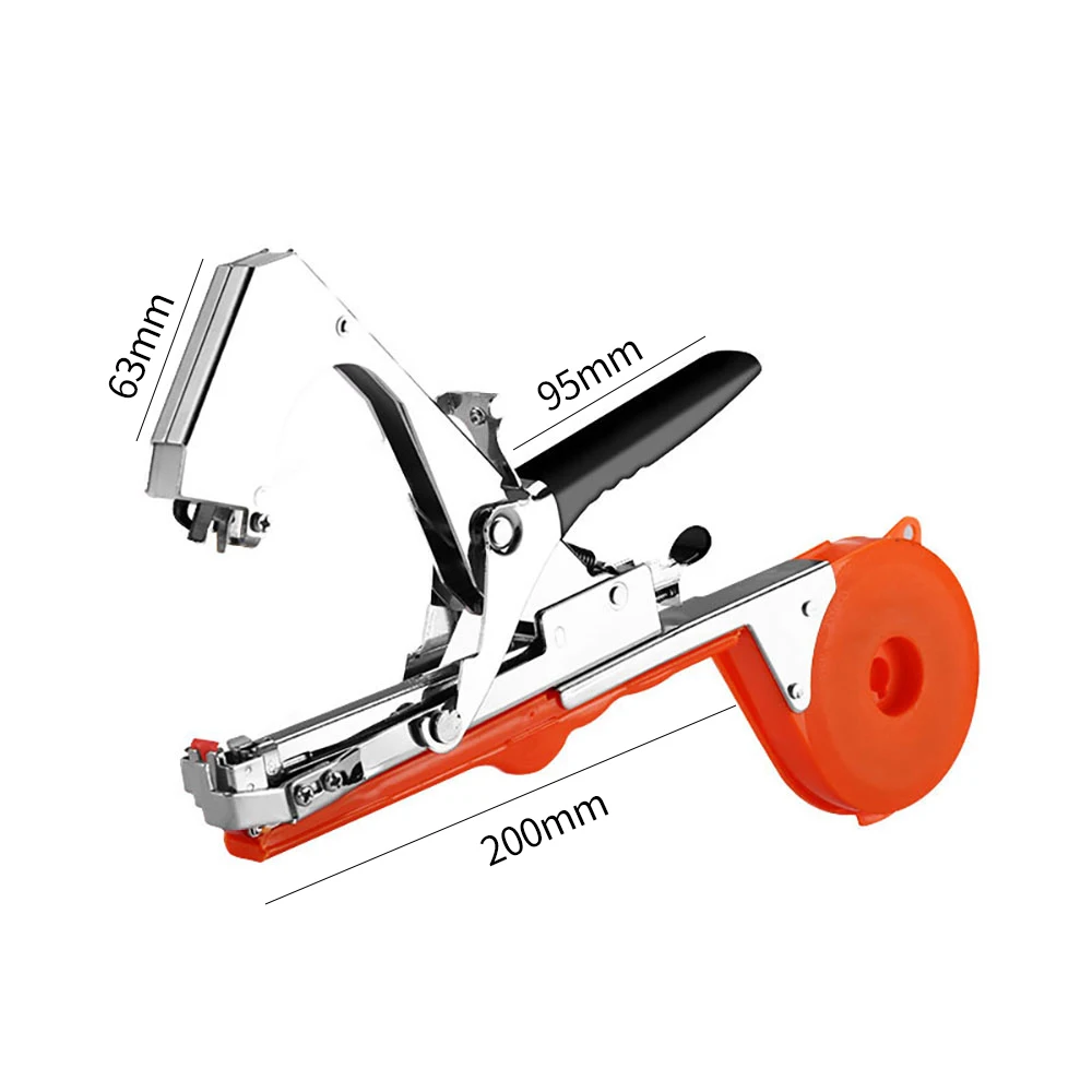 

Garden Plant Tapetool Tapener Plant Garden Tying Machine Set Plant Tape Tool with Tape Set for Tomato Vegetable Grape Cucumber
