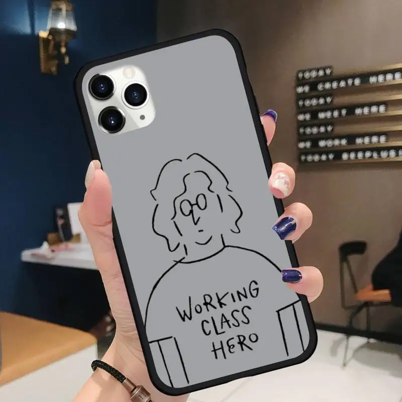 

Killer Leon funny line design Phone Case for iPhone 11 12 pro XS MAX 8 7 6 6S Plus X 5S SE 2020 XR