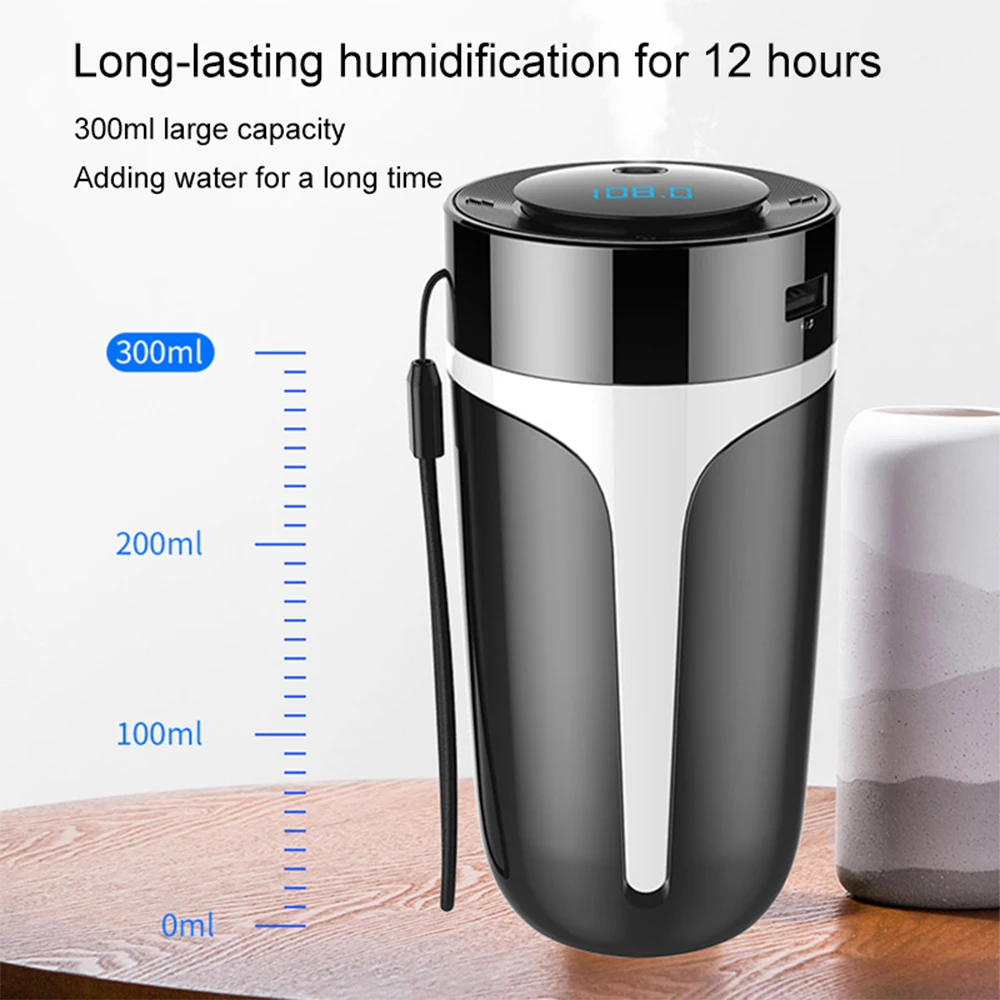 Bluetooth fm передатчик 300 мл Автомобильный увлажнитель воздуха FM модулятор Handsfree для