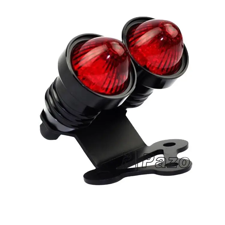 

Hot Sale Motorcycle Tail Light LED Taillight License Plate Light Brake Rear Stop Light for Harley Choppers all motorcycle