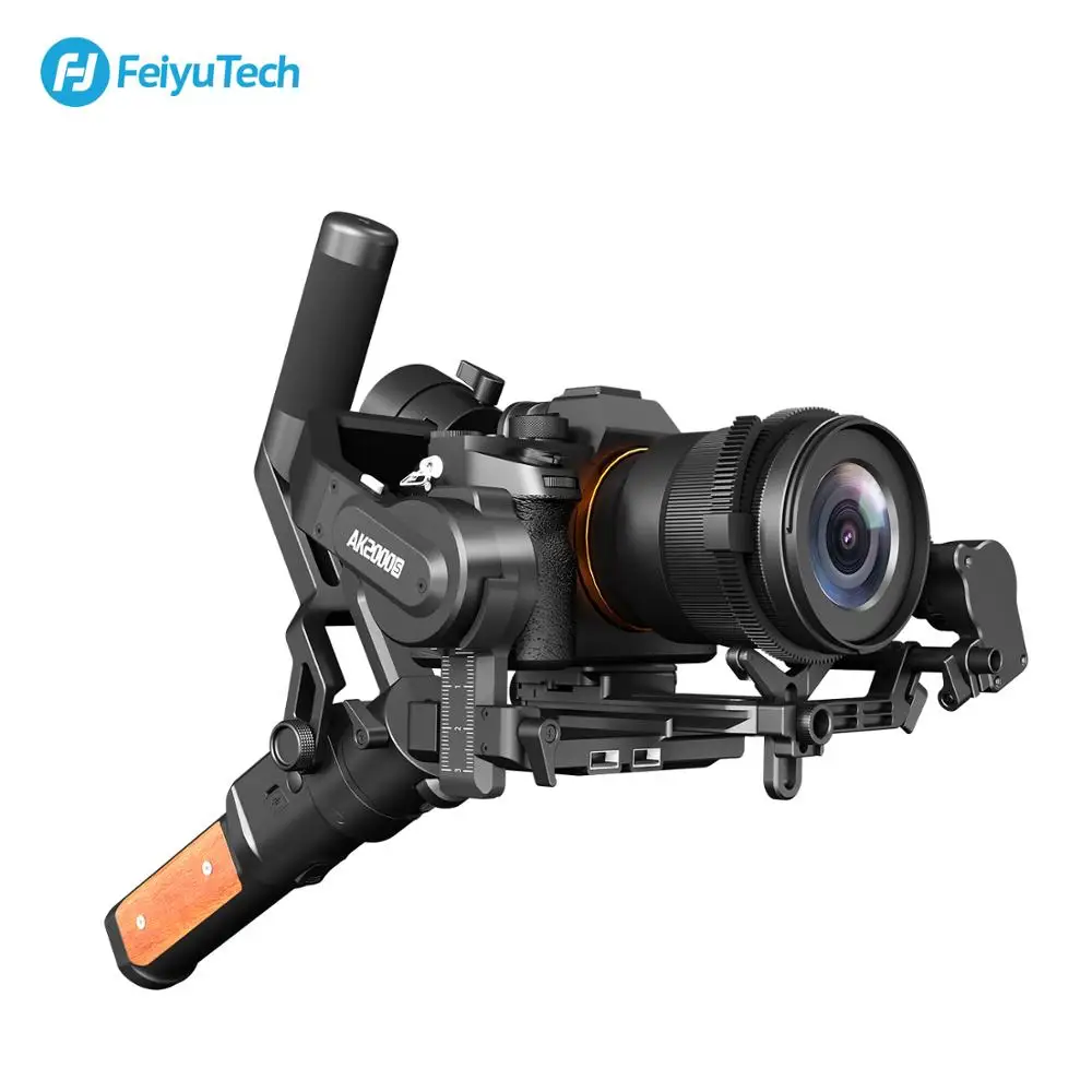 FeiyuTech AK2000S камера видео стабилизатор Ручной Стабилизатор для DSLR беззеркальной