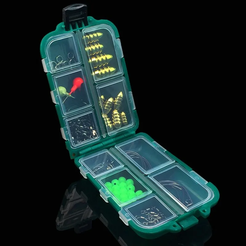 Набор аксессуаров для рыбалки 83 шт. 8 колец крючок светящийся стопорный шарик