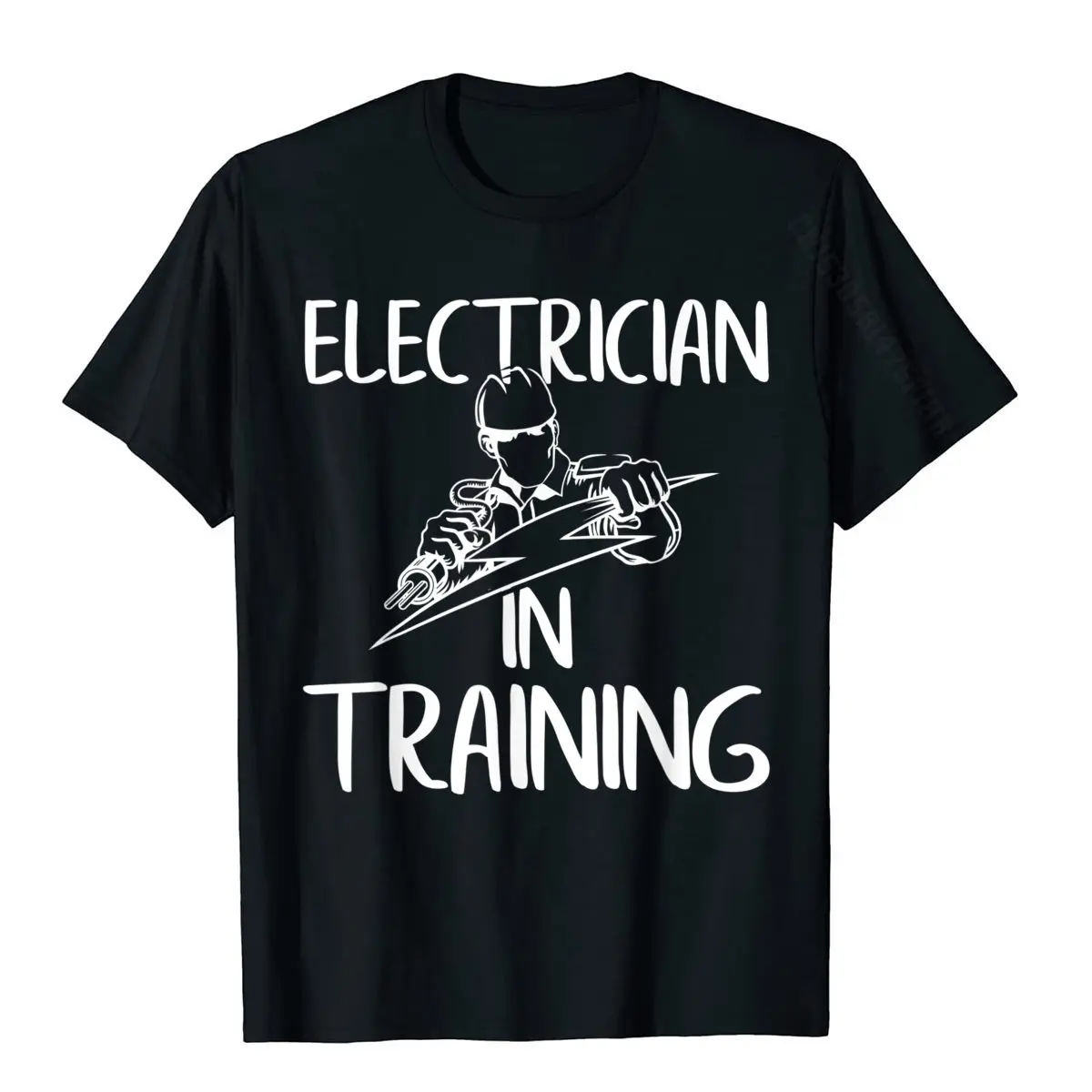 Electrician In Training Electrical Outfit Lineman Gift T-Shirt Cheap Men Top T-Shirts Cotton Tops & Tees Design