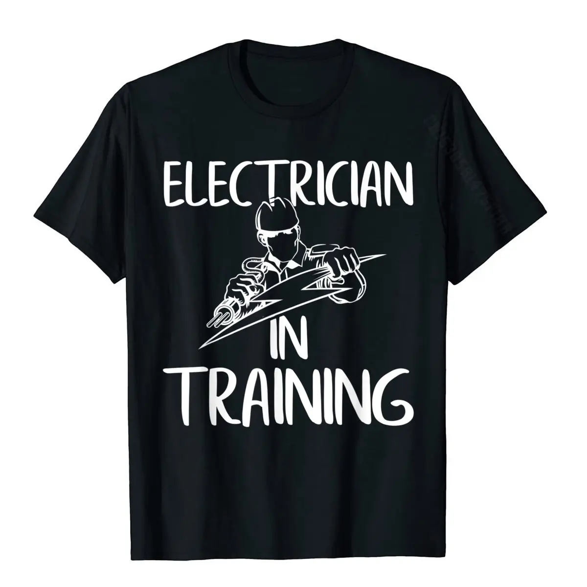 

Electrician In Training Electrical Outfit Lineman Gift T-Shirt Cheap Men Top T-Shirts Cotton Tops & Tees Design